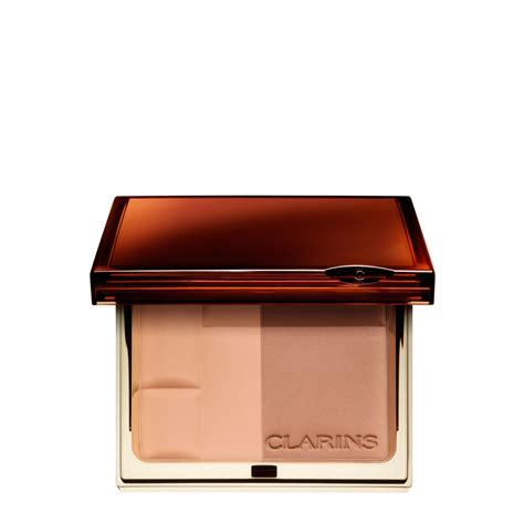 clarins bronzing duo 01 light.